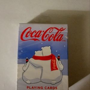 RARE COCA-COLA POLOR BEARS ON PLAYING CARDS